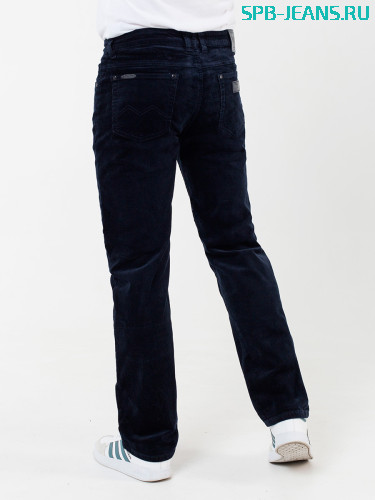 Вельветовые джинсы Montana 4805-1 dark blue фото 3