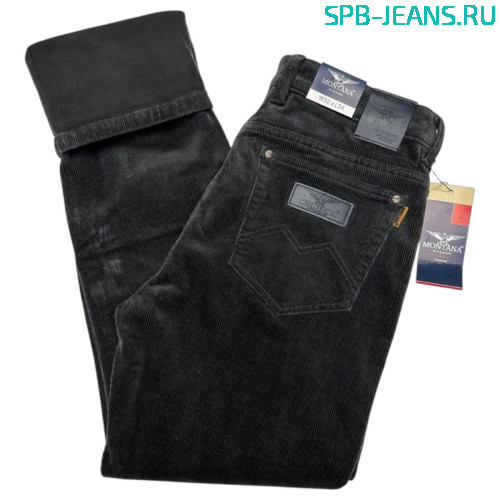 Вельветовые тёплые джинсы Montana 4805-7F