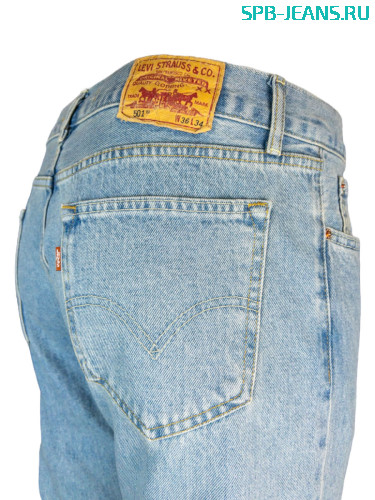 Джинсы мужские Levi's 501-030 cotton, zipper
