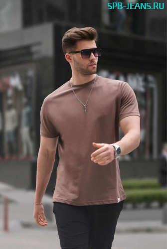 Футболка MadMext 6131 kahve