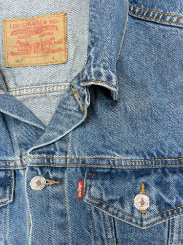 Джинсовая куртка Levi's 501-049, cotton фото 2