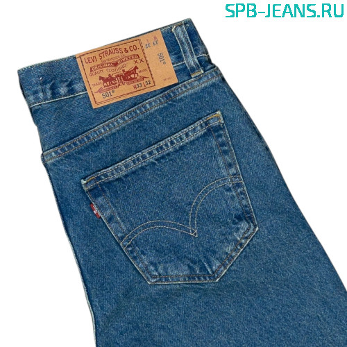 Джинсы Levi's 501-065 cotton, regular, zip