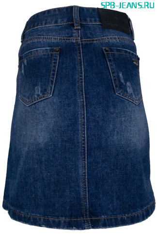 Джинсовая юбка 4517 фото 2