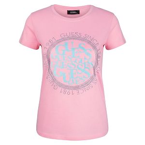 Женская футболка 152 розовый