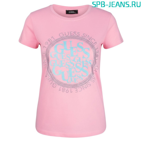 Женская футболка 152 розовый