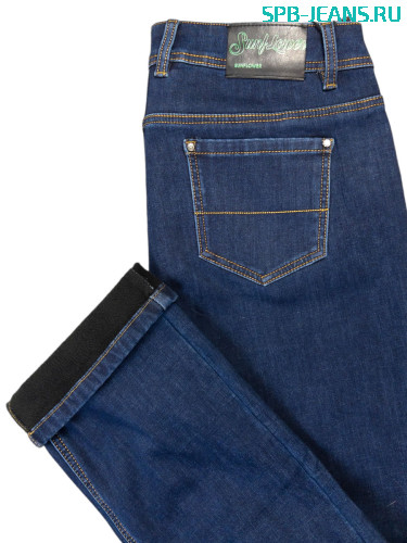 Тёплые женские джинсы 1106 фото 3