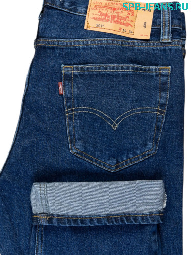 Джинсы Levi's 501-068 cotton, slim, zip фото 3