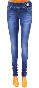 Женские джинсы на резинке (1306)