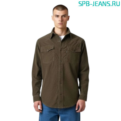 Мужская вельветовая рубашка Montana 4505