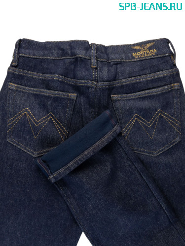 Джинсы женские тёплые Montana 10722-77 фото 3