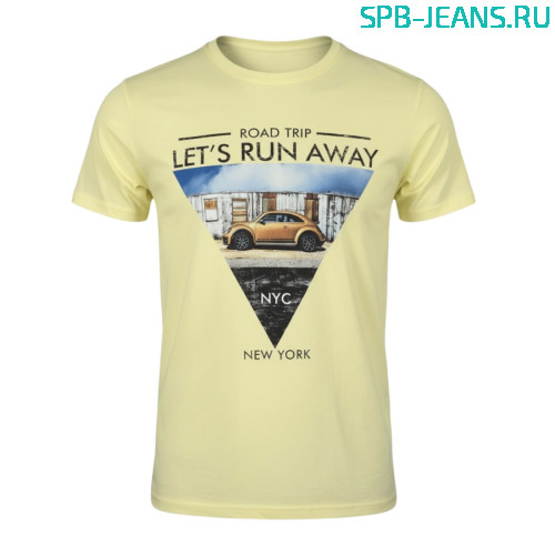 Мужская футболка Daniel & Jones 452 yellow