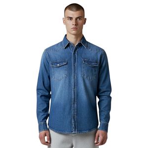 Рубашка джинсовая My Freedo 2002 blue