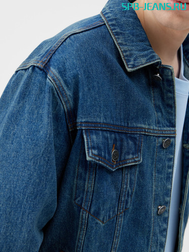 Джинсовая куртка MR2688M blue tint фото 4