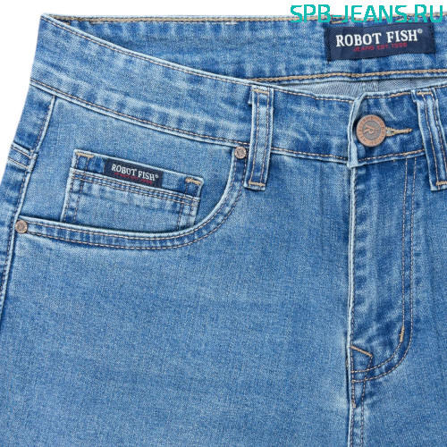 Джинсы летние Robot Fish 8253 фото 2
