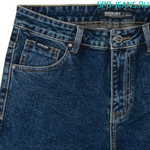 Джинсы Super Ship SA24171-75, 99% cotton фото 6