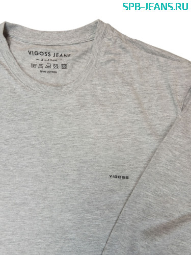 Футболка Vigoss 44221-03370 серый меланж фото 3