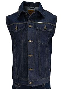 Джинсовая безрукавка Montana 978 raw denim