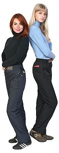 Женские брюки на флисе 6105