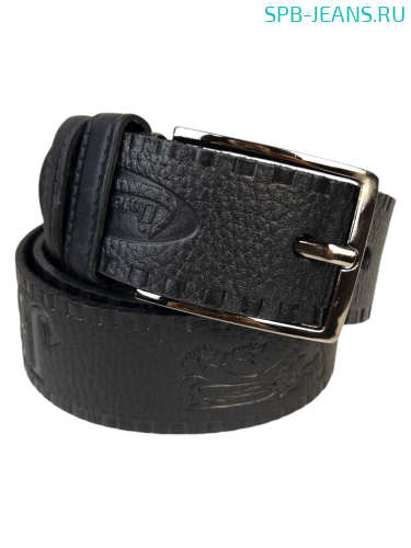 Ремень кожаный LS Jeans black