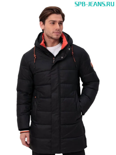 Мужской пуховик Kings Wind 348-1 черный