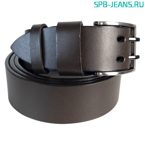 Ремень кожаный 40A03-03RV-2 коричневый фото 3