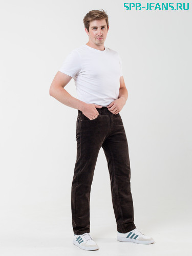 Вельветовые джинсы Montana 4805-3 braun фото 4