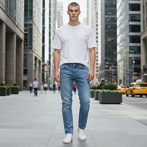 Джинсы летние Racing Car RV4845-06