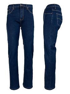 Мужские тёплые джинсы Discrete 200-22 blue