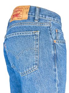 Джинсы Levi's 501-049 cotton, slim, zip
