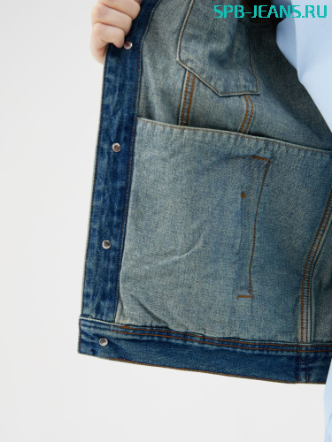 Джинсовая куртка MR2688M blue tint фото 3