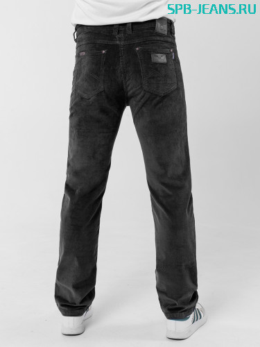 Вельветовые джинсы Montana 4805-7, т. серый фото 6