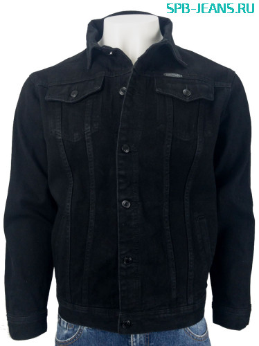 Джинсовая куртка Montana 4911V black фото 2